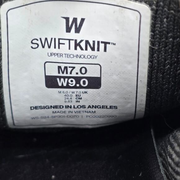 Wolf and Shepherd Swiftknit Shoes Mens 7 Knit Plain Toe Derby Casual Sneakers main image 8